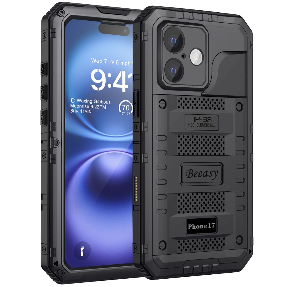 iPhone 17 waterproof Case with Military Grade Drop Protection