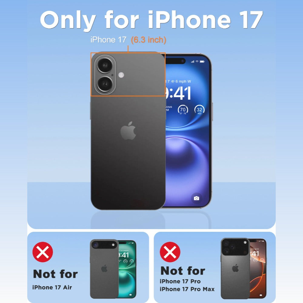 iPhone 17 waterproof Case with Military Grade Drop Protection