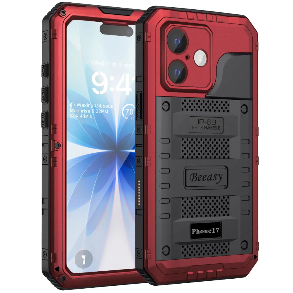 iPhone 17 waterproof Case with Military Grade Drop Protection