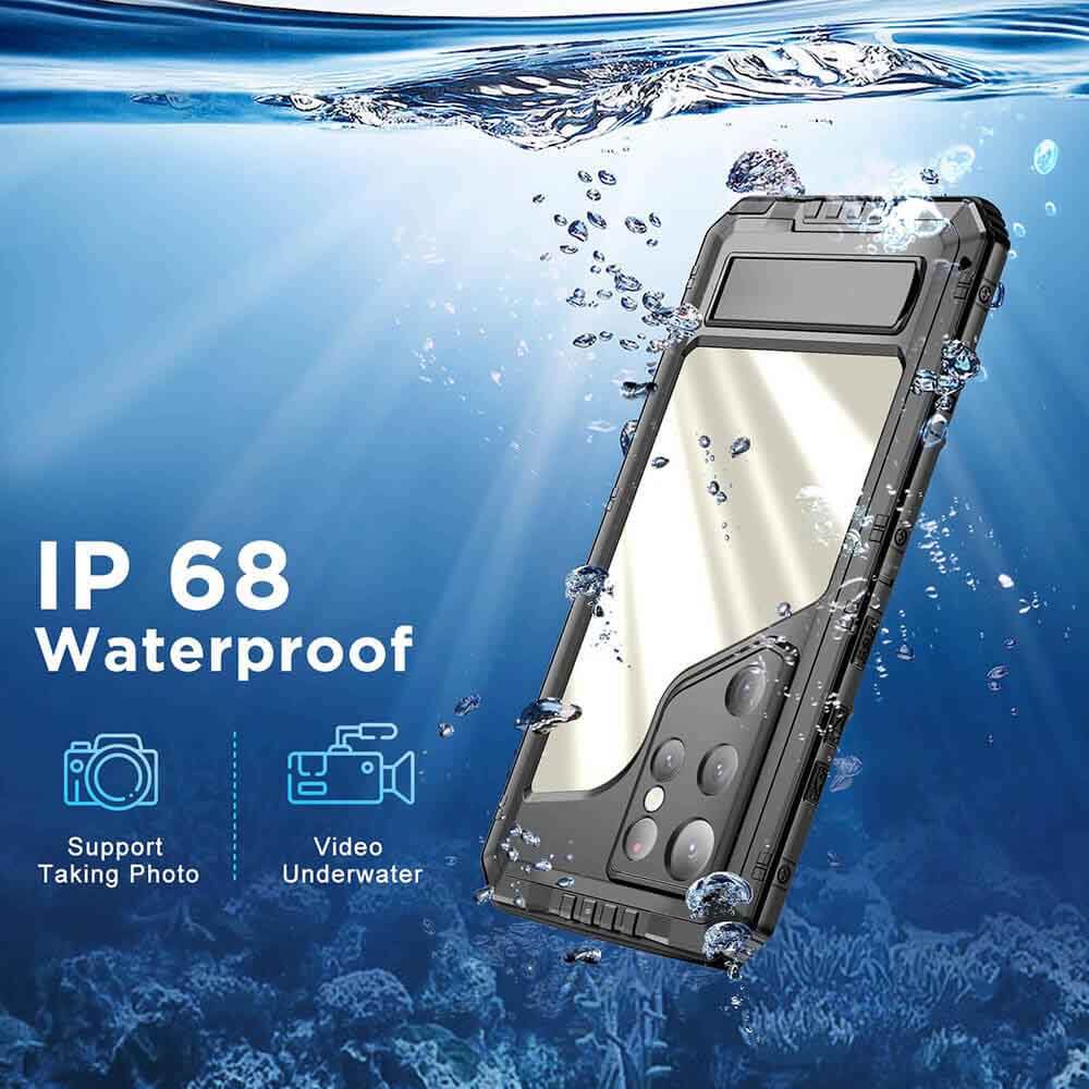 Samsung S24 Ultra Waterproof Case With Military Grade Drop Protection