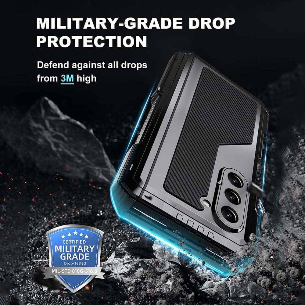 Galaxy Z Fold 5 Case with Pen and Hinge Protection