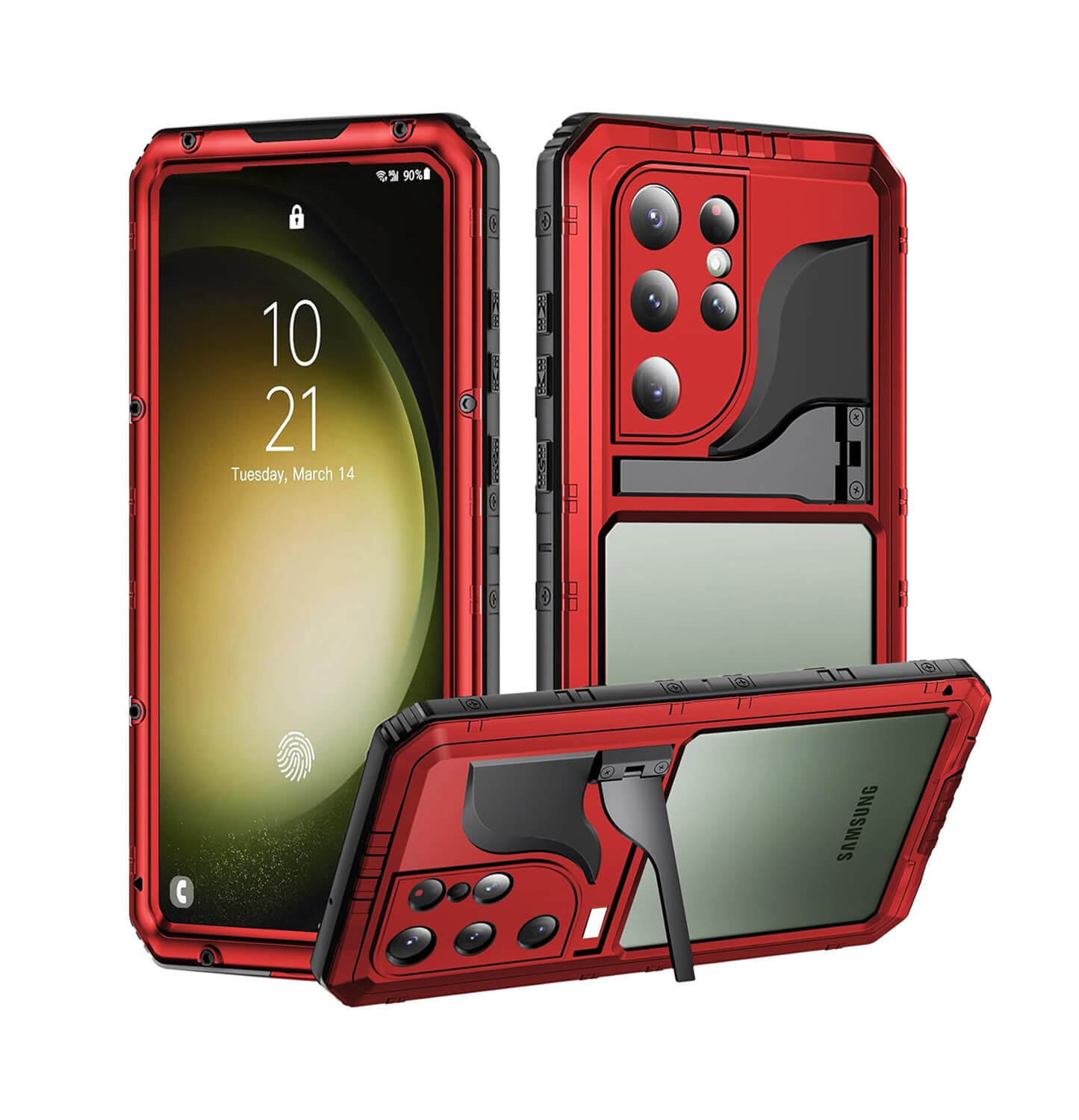 Samsung Galaxy S23 Ultra Waterproof Case with Built-in Screen Protector