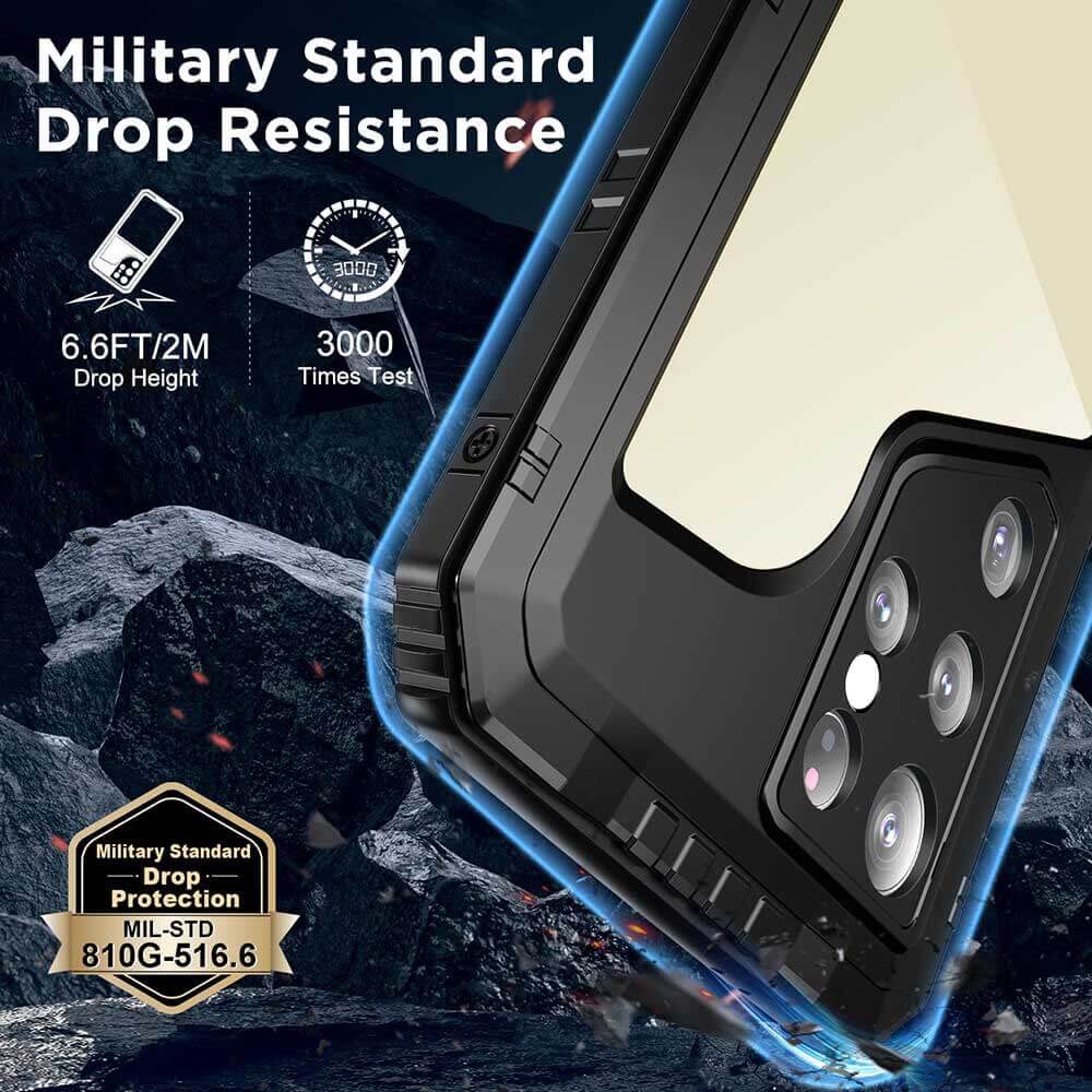 Samsung S24 Ultra Waterproof Case With Military Grade Drop Protection